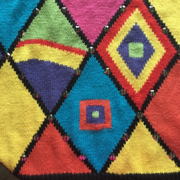 πππ¦ Funky Vintage L'eau Vive Sweater - Picture 10 of 13